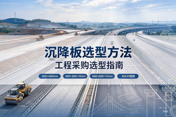 沂水沉降板选择方法