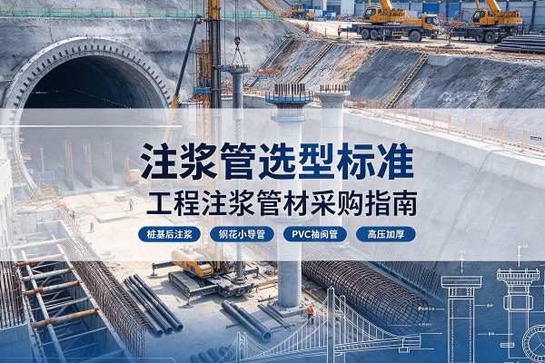 沂水注浆管选型标准