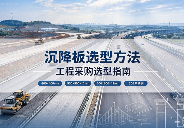 沂水沉降板选择方法