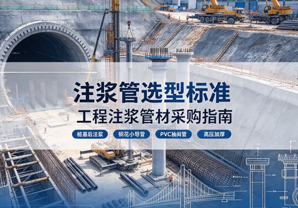 沂水注浆管选型标准